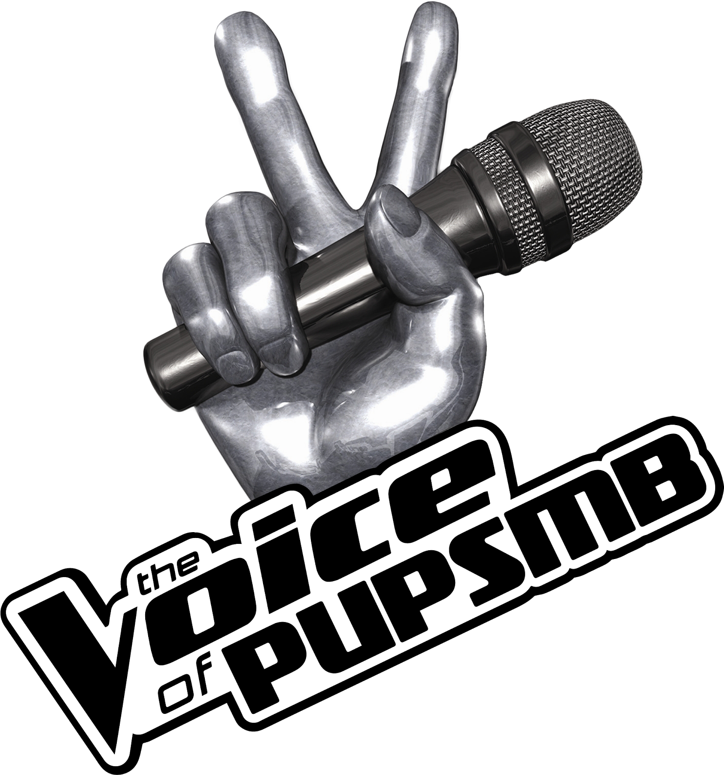The Voice Pups Logo PNG