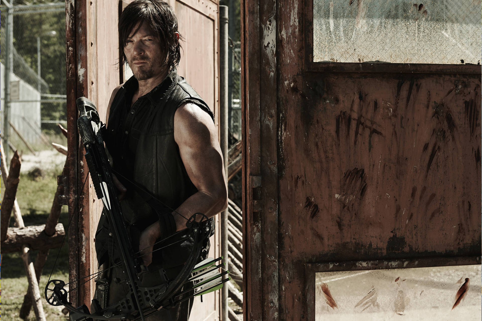 The Walking Dead Daryl Guard Wallpaper