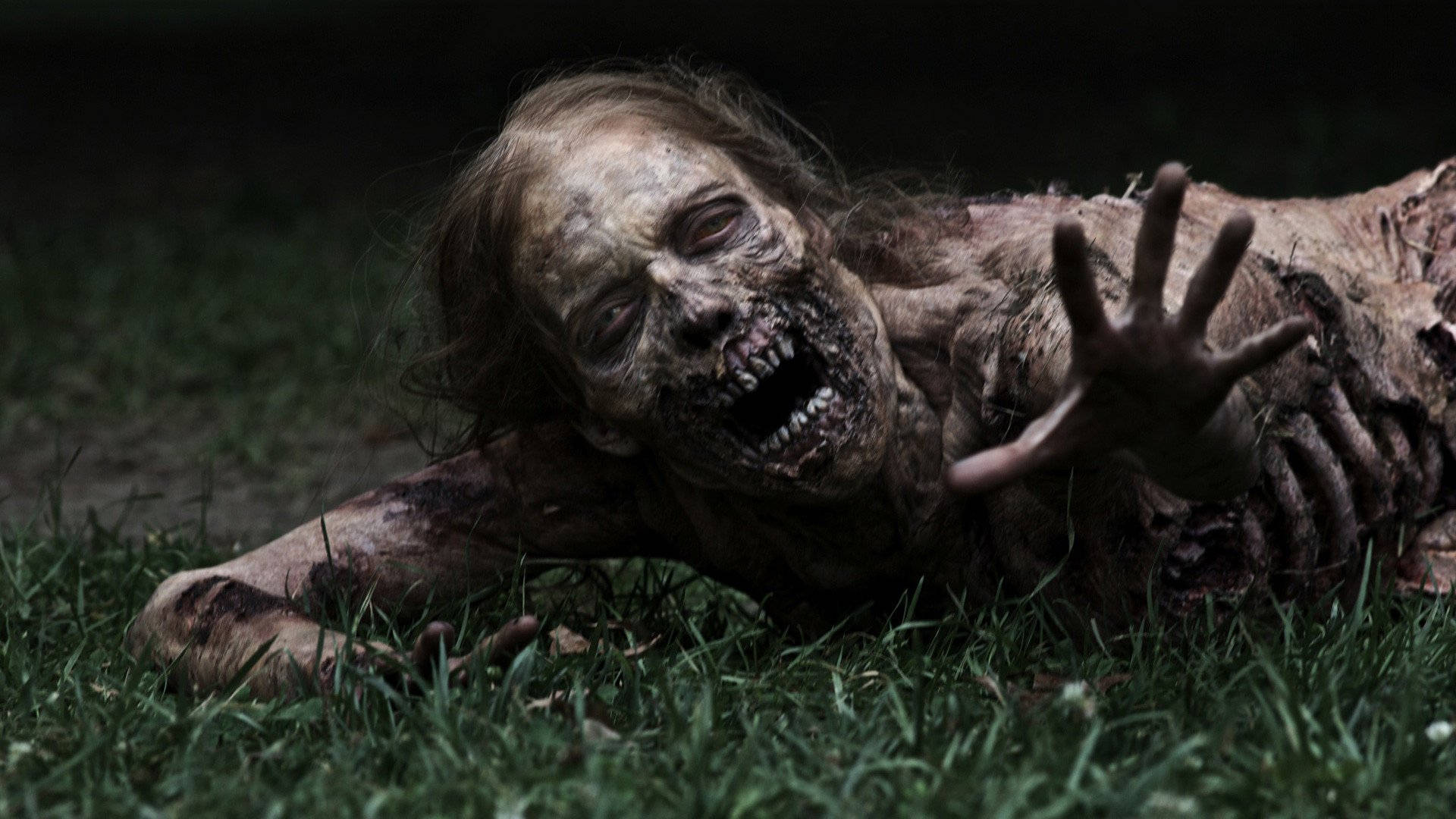 The Walking Dead Half-eaten Corpse