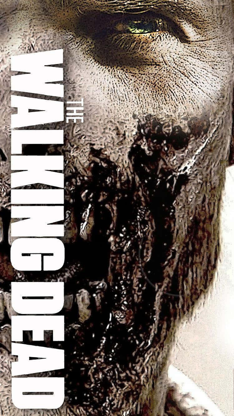 Frygtløs Rick Grimes leder an i zombie apokalypsen. Wallpaper