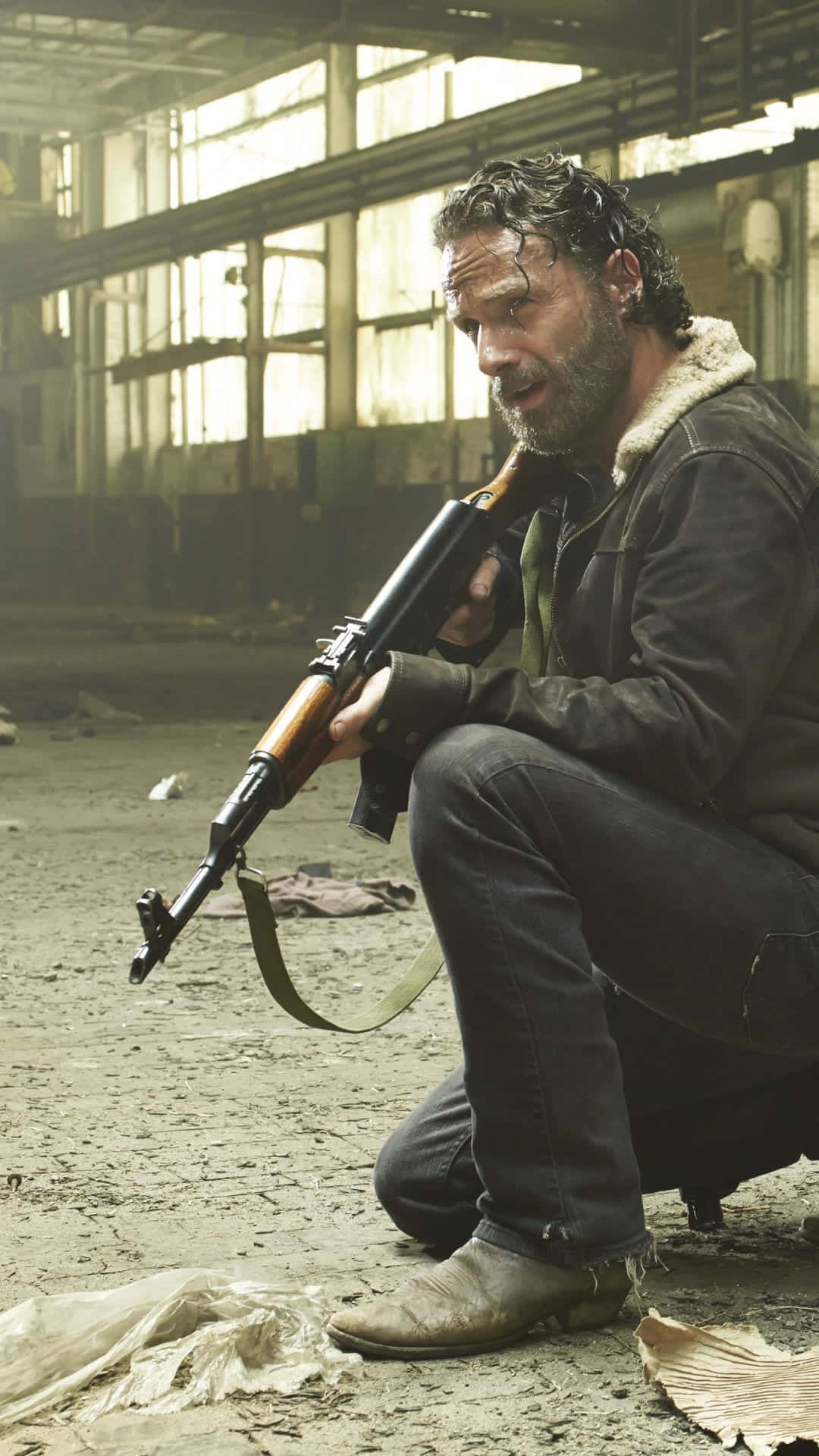 Get Ready for the Latest Season of The Walking Dead with an iPhone Wallpaper