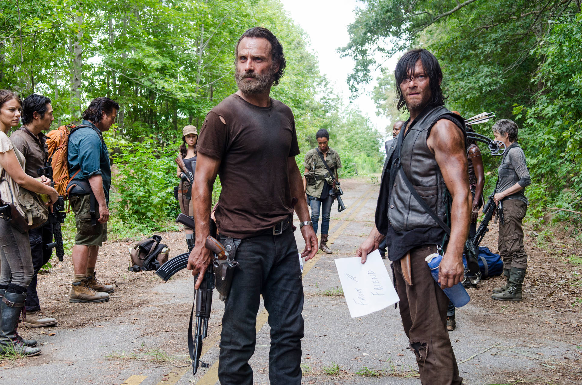 The Walking Dead Rick And Daryl