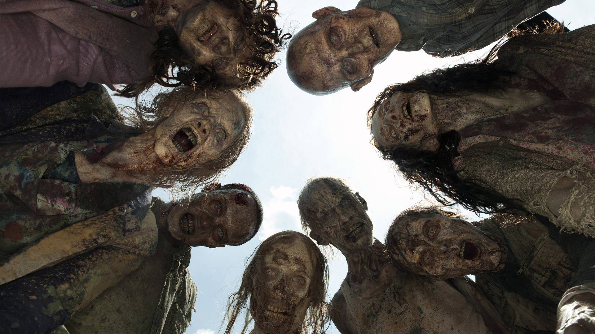 The Walking Dead Walkers Poster Wallpaper