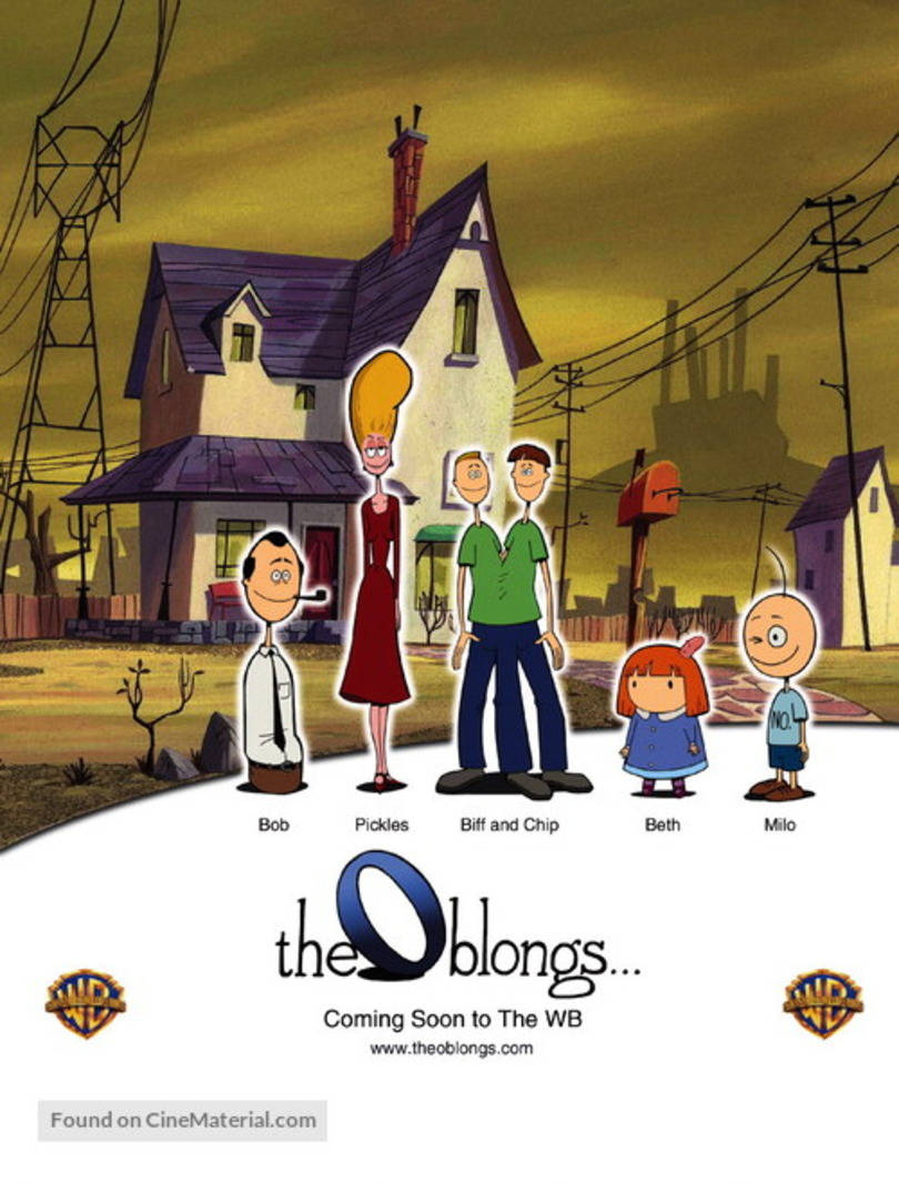 The Wb Network The Oblongs Sitcom Wallpaper