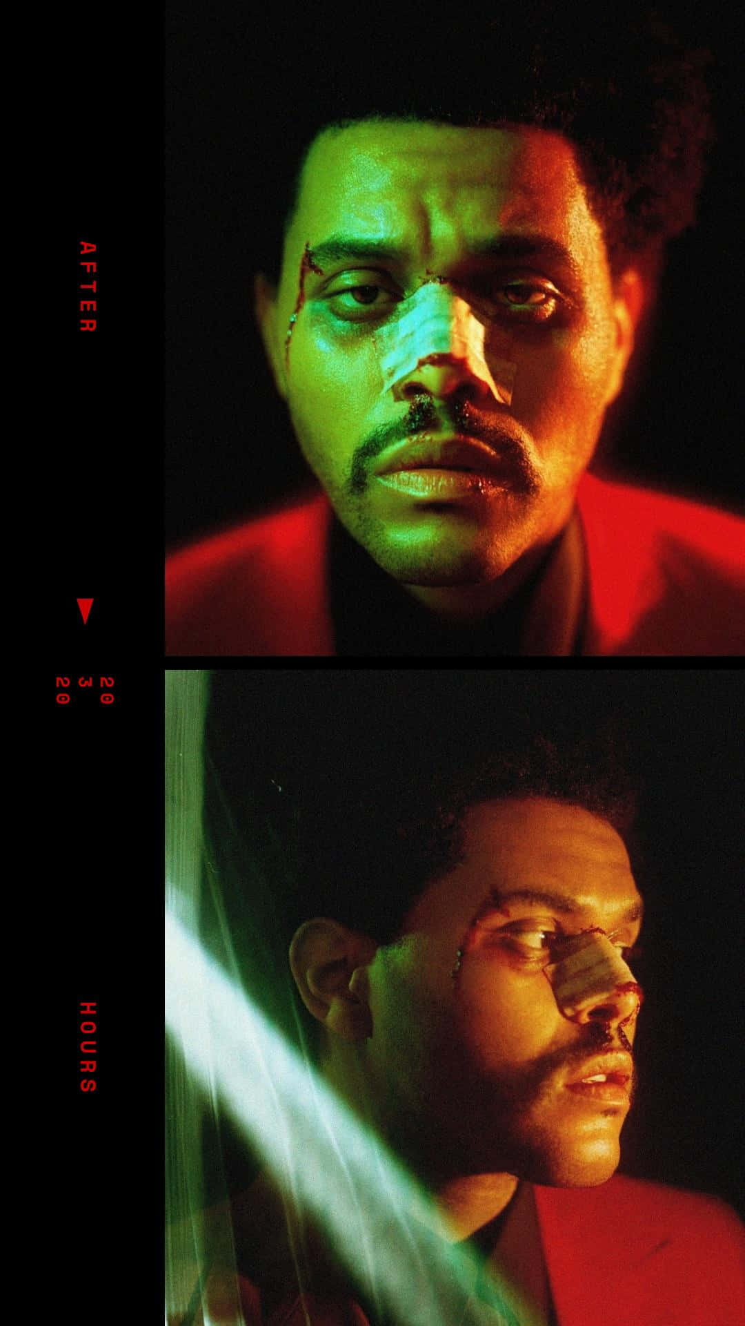 The Weeknd - After Hours Album Cover Embrace Wallpaper