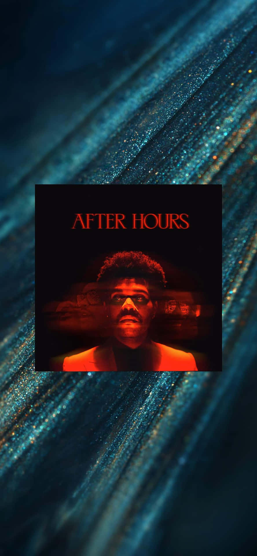 Download The Weeknd - After Hours: Captivating Album Art Wallpaper