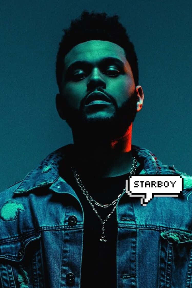 The Weeknd From Starboy Mv Iphone Wallpaper