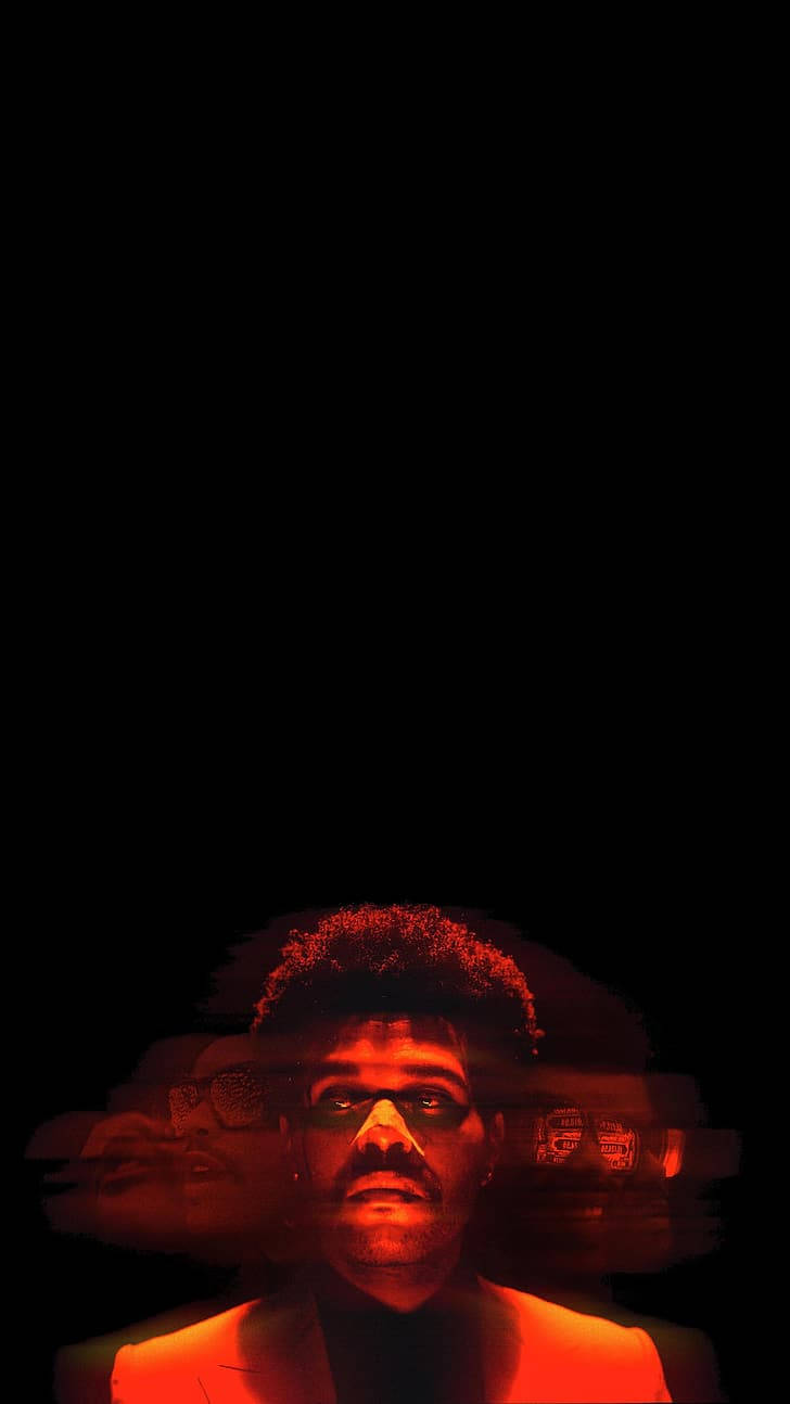 The Weeknd Multiple Faces Wallpaper