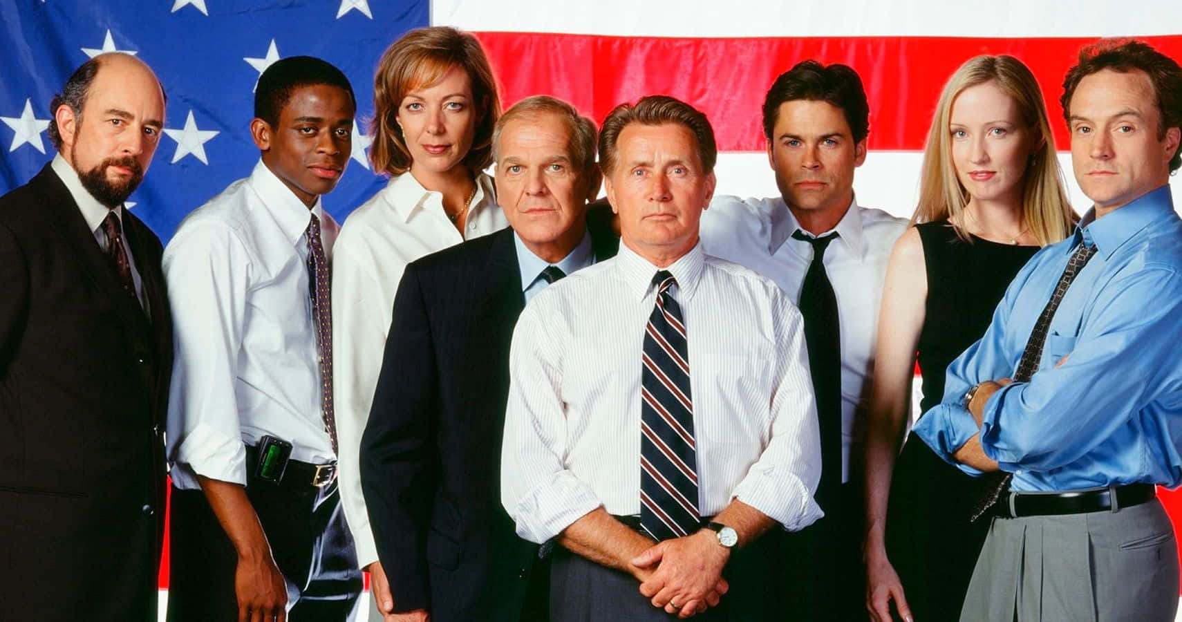 The West Wing Tv Show Cast Wallpaper
