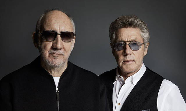 The Who Artists Pete Townshend And Roger Daltrey Wallpaper