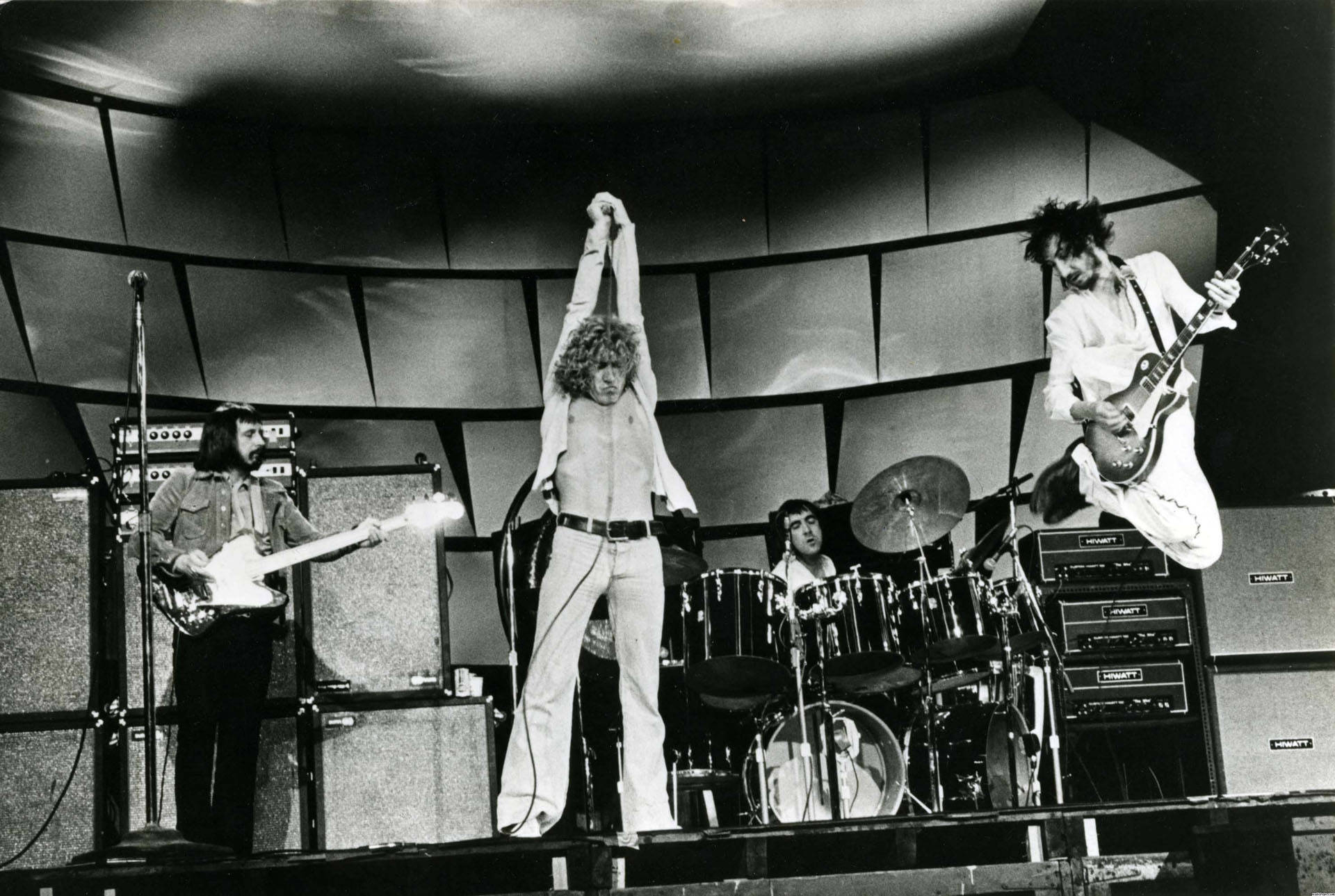 The Who At Woodstock Wallpaper