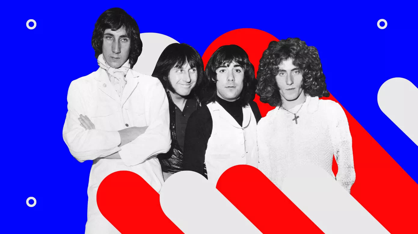 Thewho Band-affisch. Wallpaper