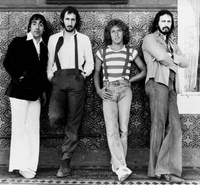 The Who Rock Band Men's Group Wallpaper