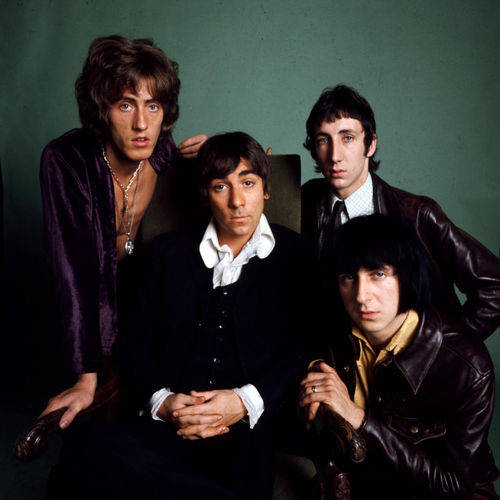 The Who Rock Band Photoshoot Background