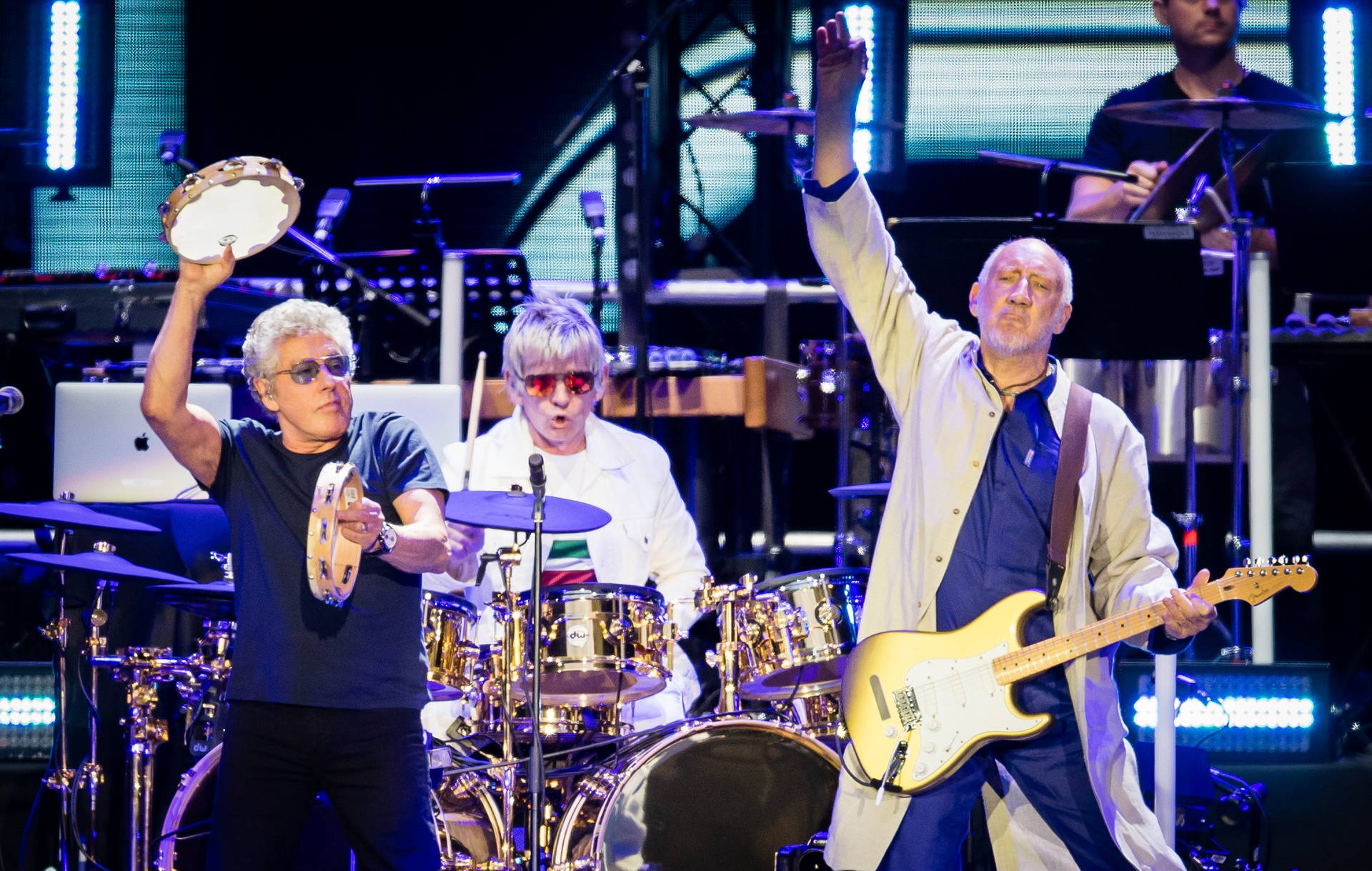 The Who Rock Band Prime Concert Wallpaper