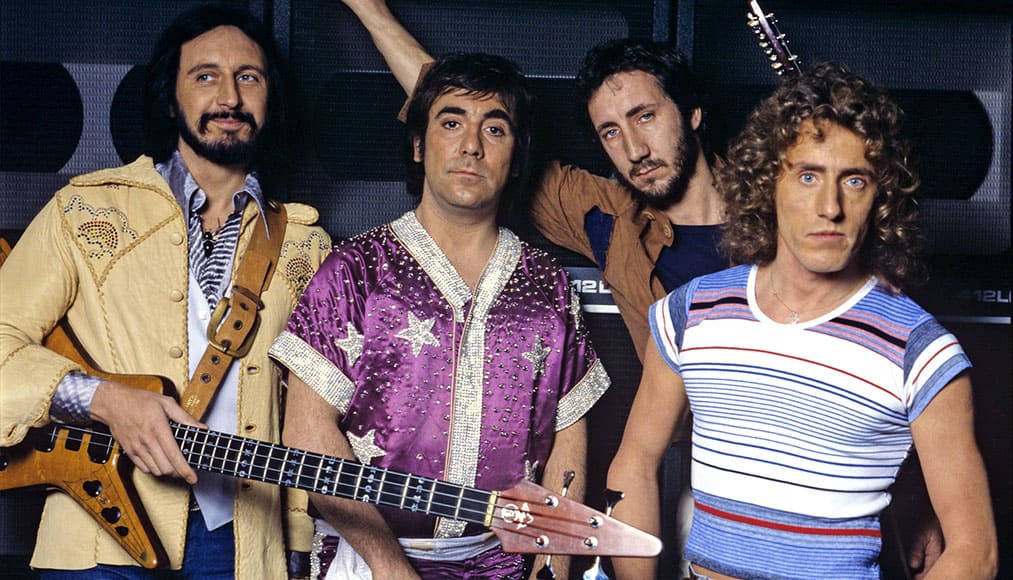 "Legendary Rock Band The Who in Performance" Wallpaper