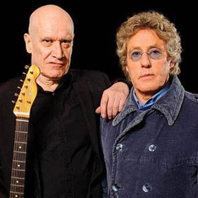The Who Roger Daltrey With Wilko Johnson Wallpaper