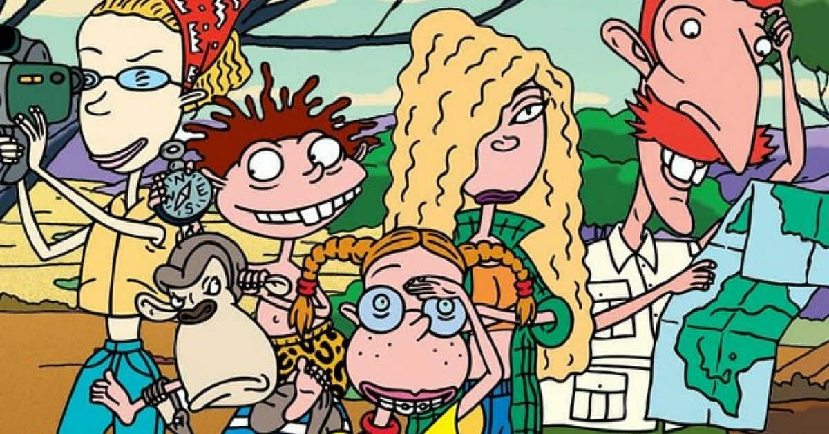 The Wild Thornberrys Family Up Close Wallpaper