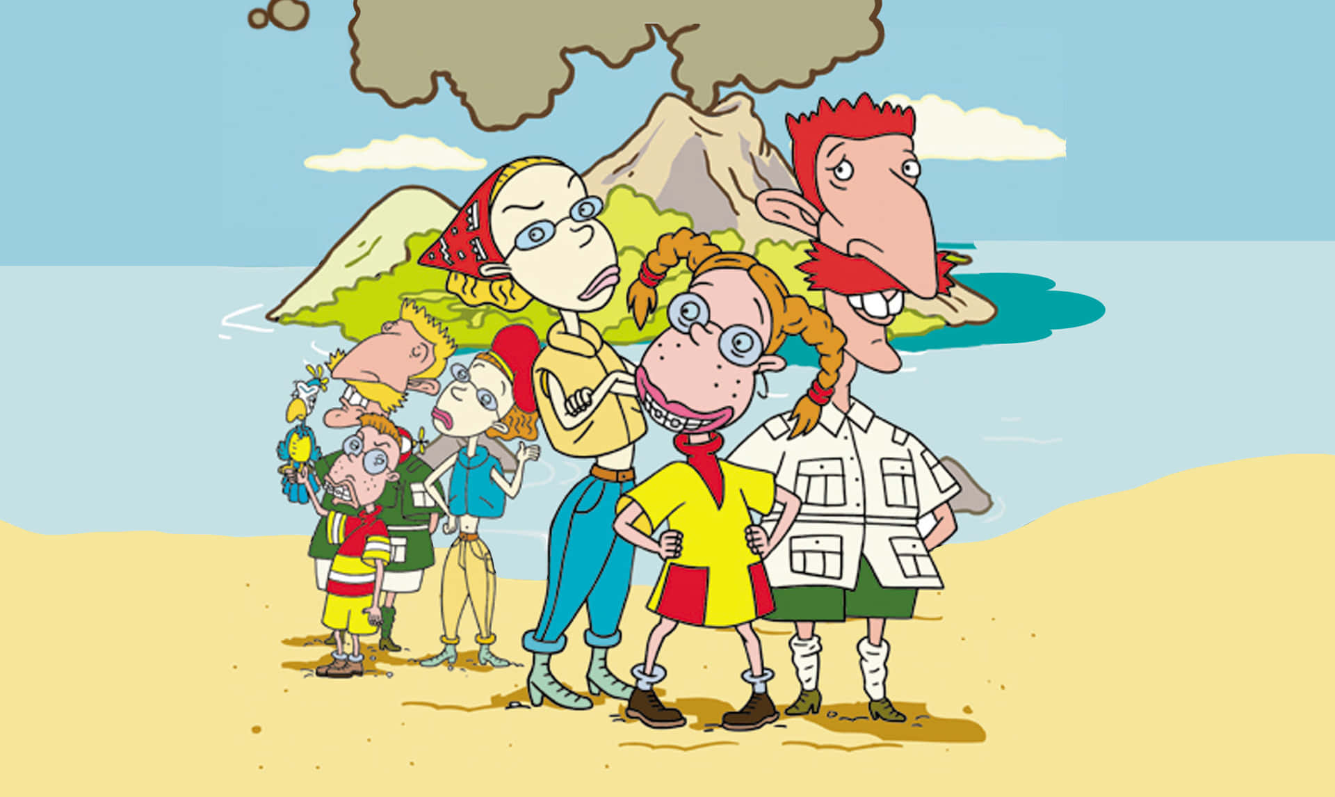 The Wild Thornberrys Main Characters Wallpaper
