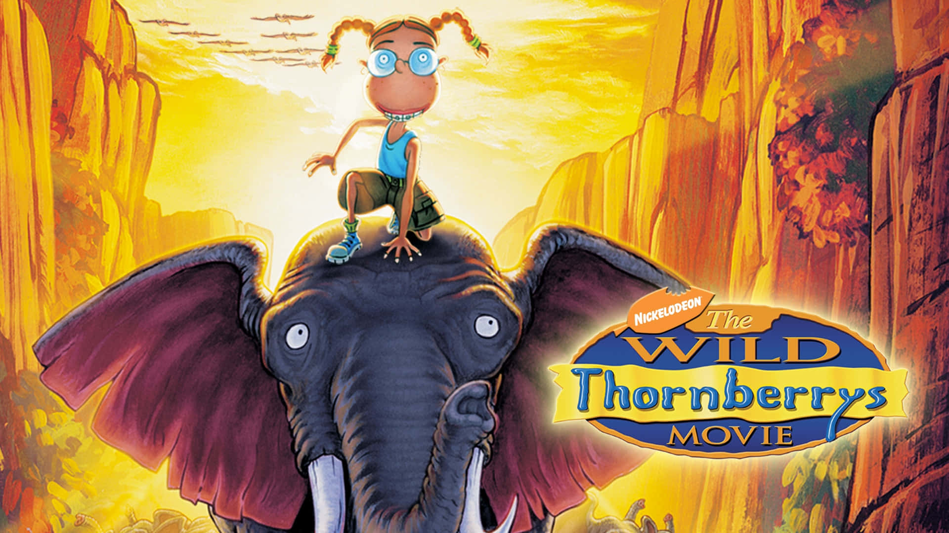 The Wild Thornberrys Movie With Logo Wallpaper