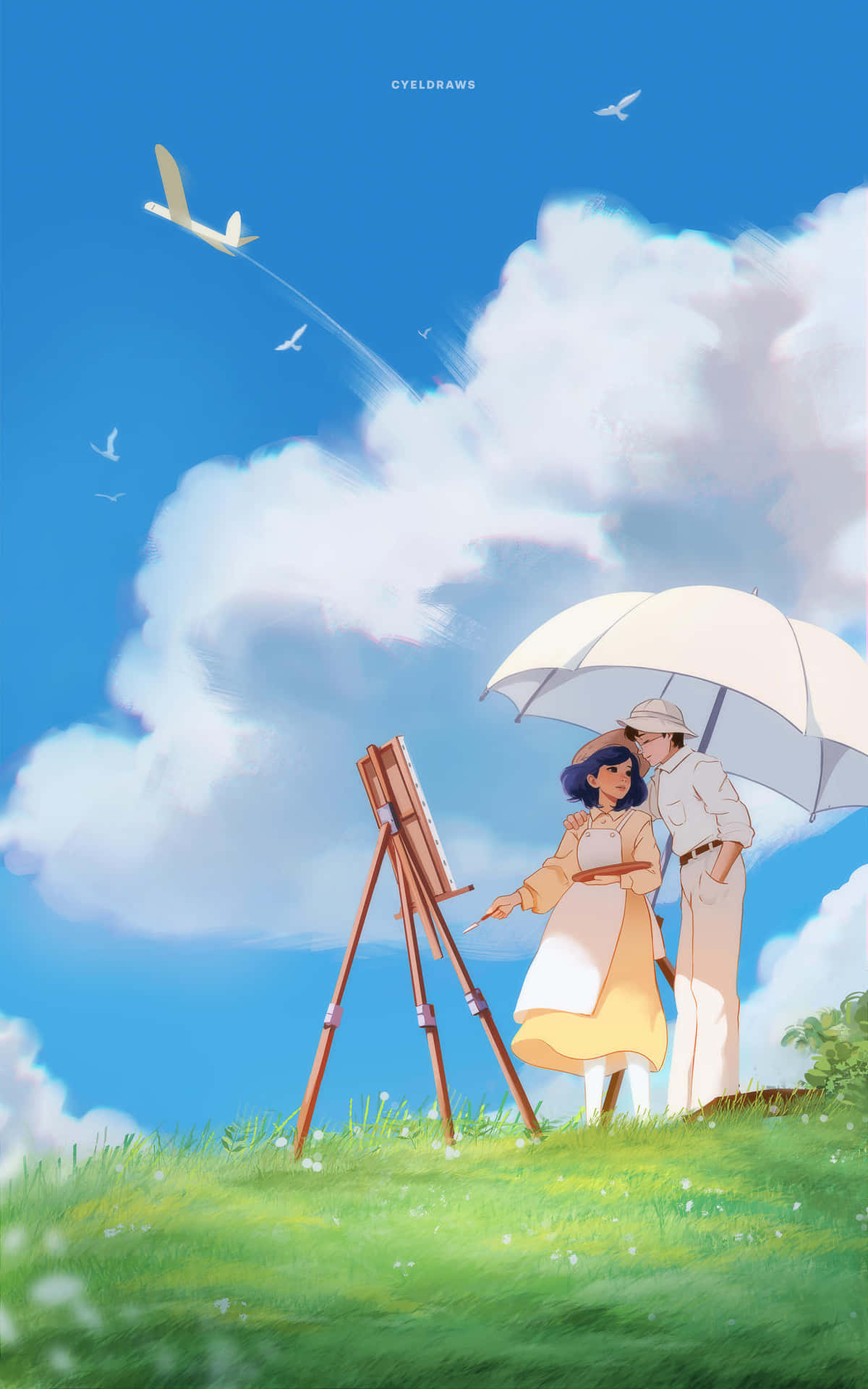 Celebrate The Wind Rises - One of Hayao Miyazaki's Finest Films" Wallpaper