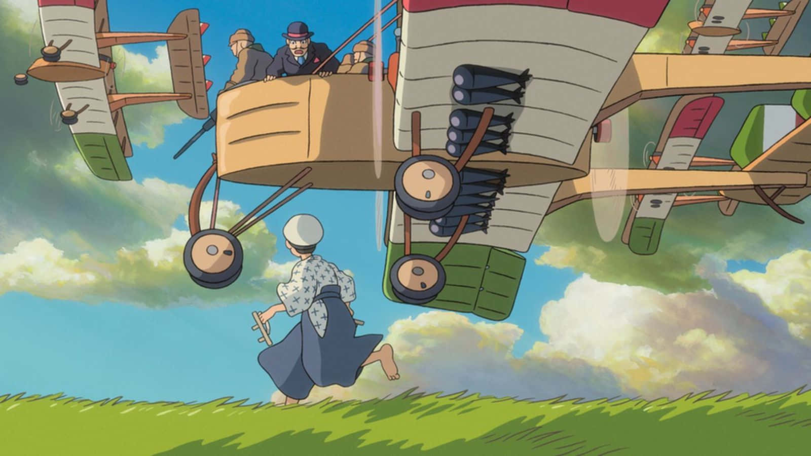 An inspirational scene from The Wind Rises Wallpaper