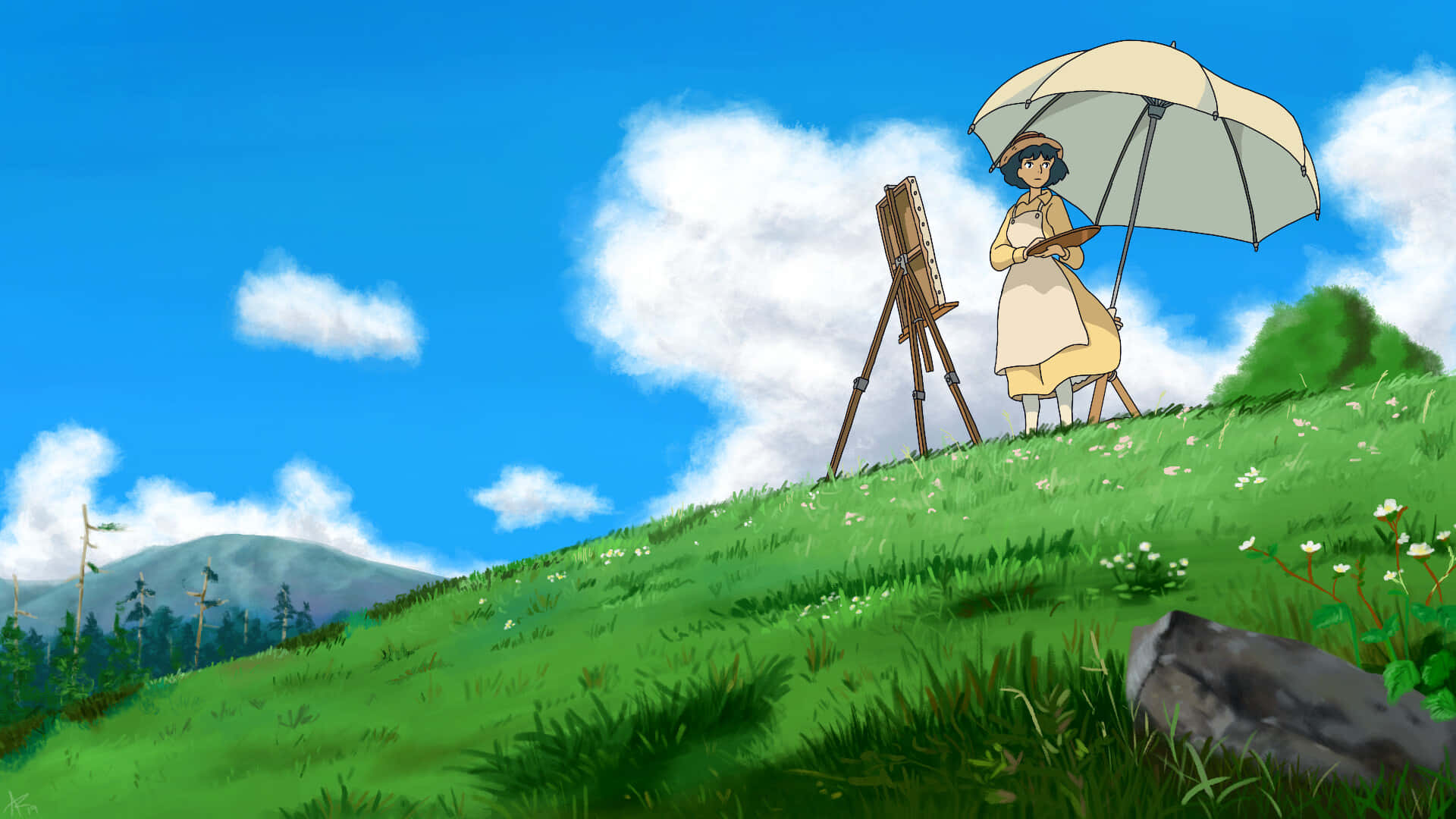 The Wind Rises - An Epic Tale of Adventure and Flight Wallpaper