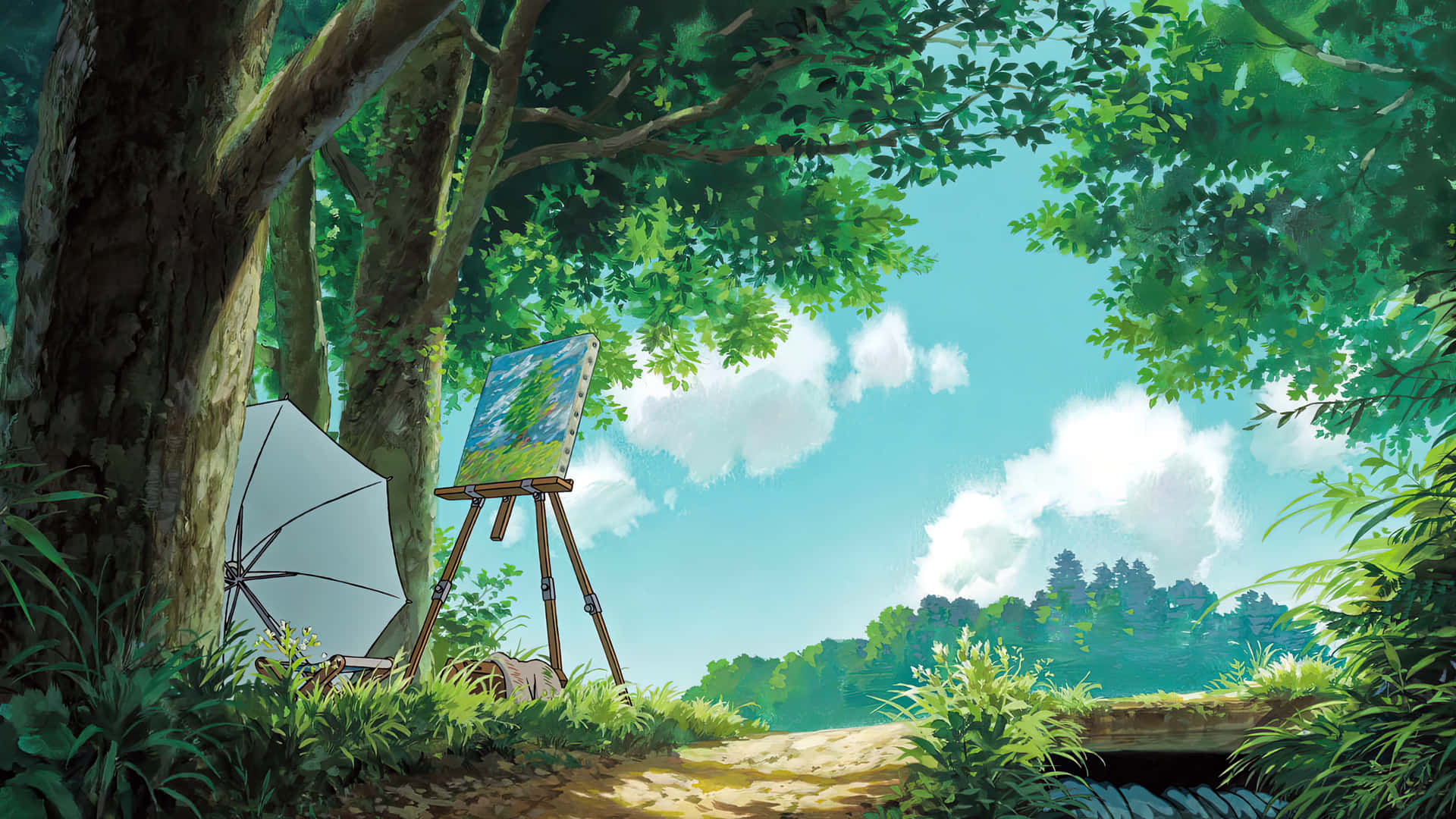 Iconic scenery in Studio Ghibli's The Wind Rises Wallpaper