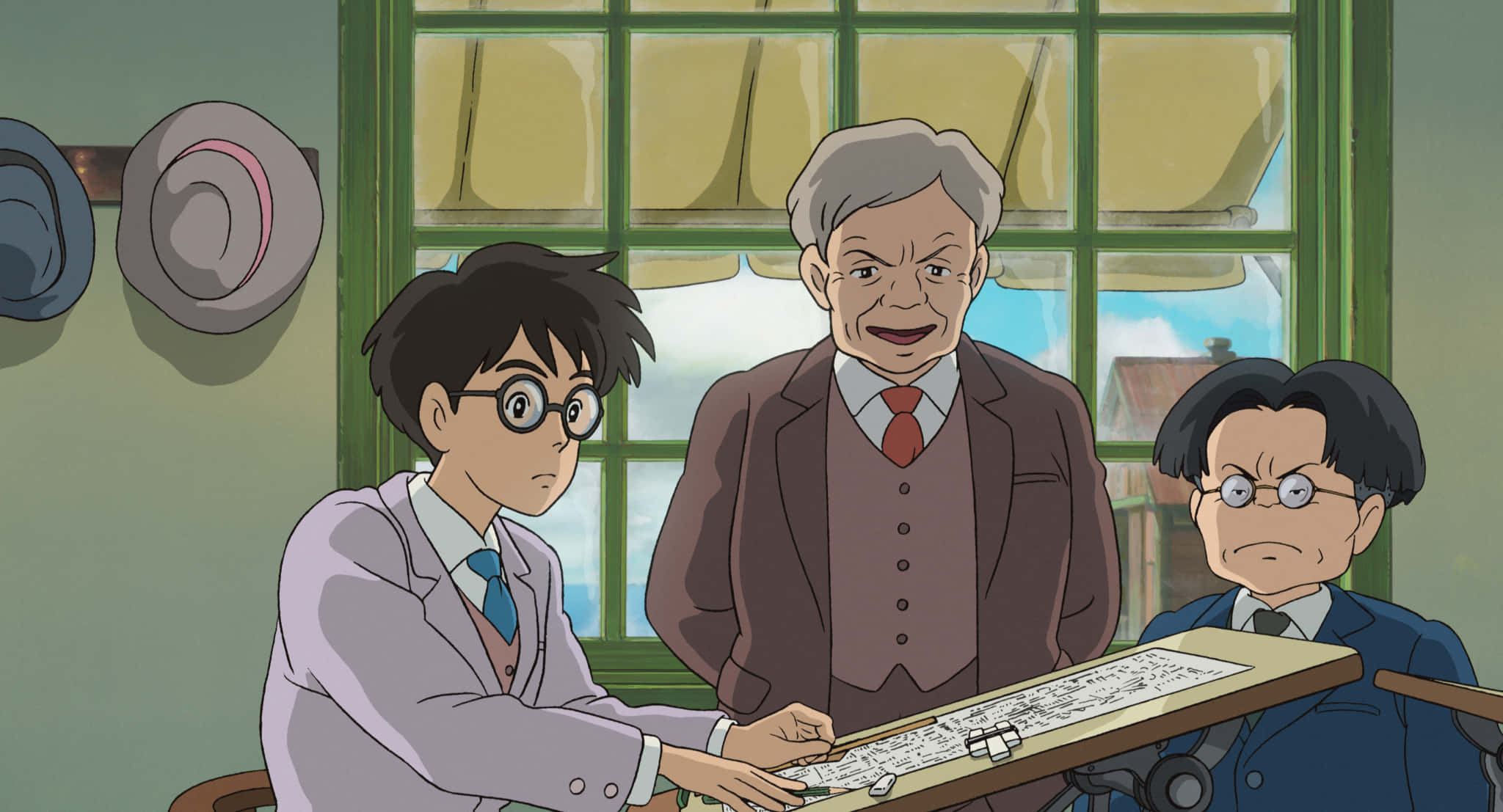 Obramaestra De Miyazaki: El Viento Se Levanta Fondo de pantalla