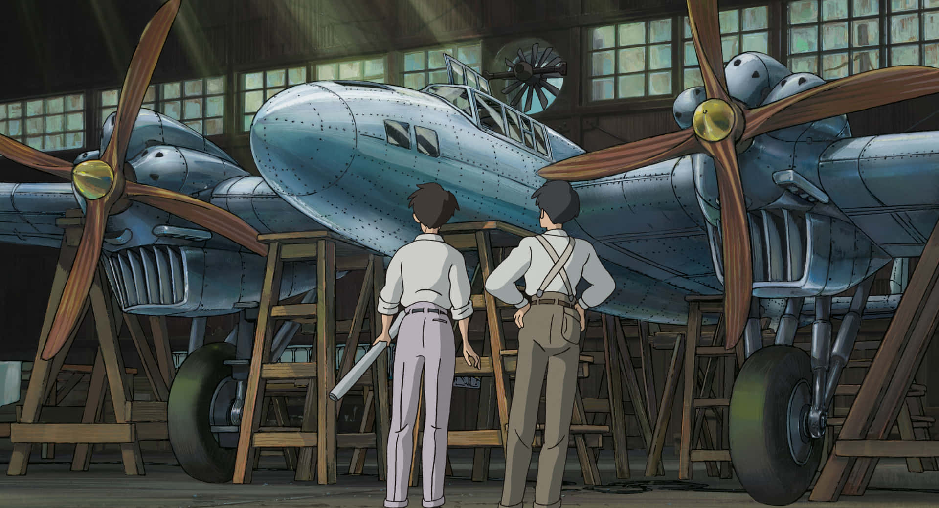 The Wind Rises to Inspire Dreams Wallpaper