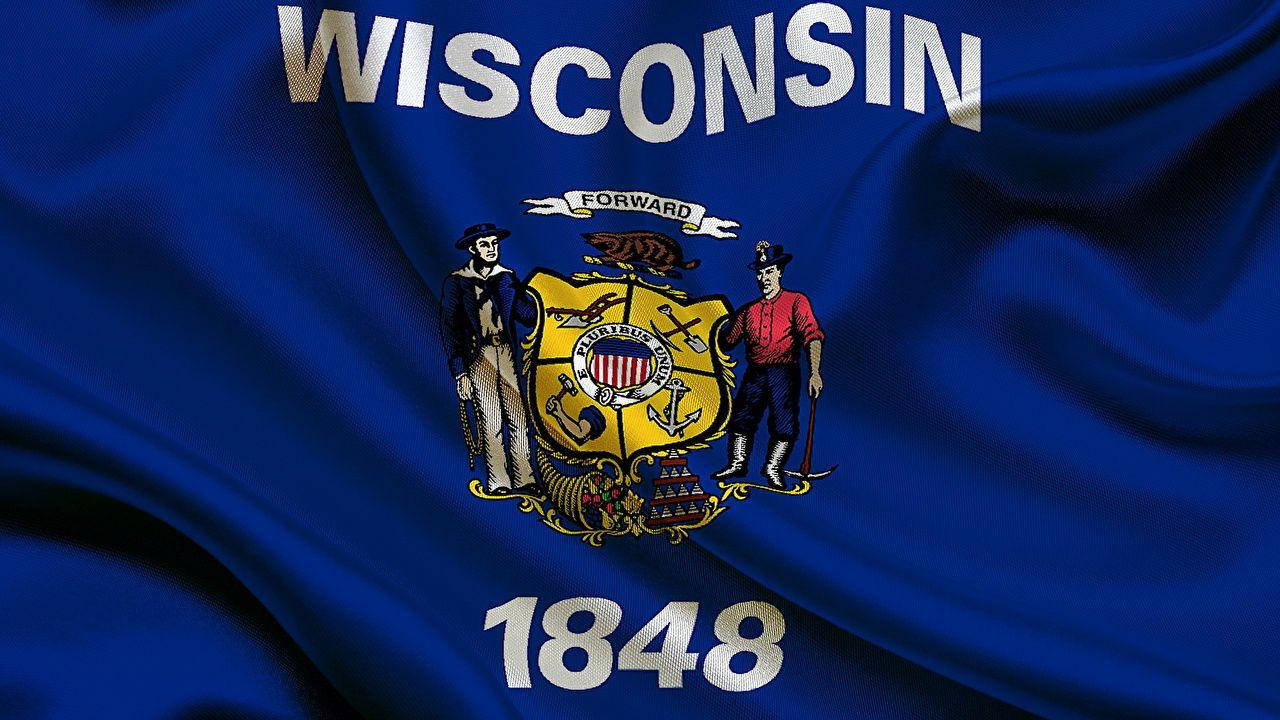 The Wisconsin Flag Wallpaper