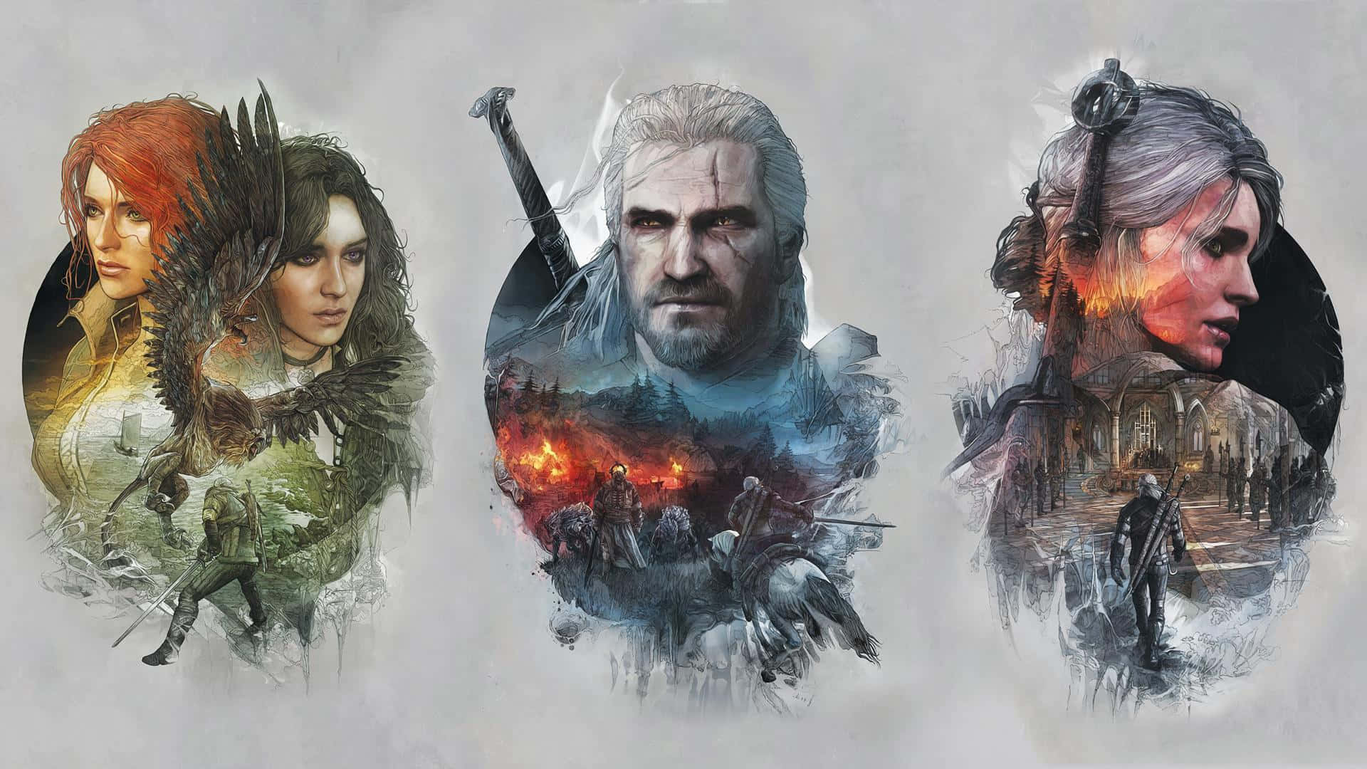 Journey into the world of The Witcher 3: Wild Hunt Wallpaper