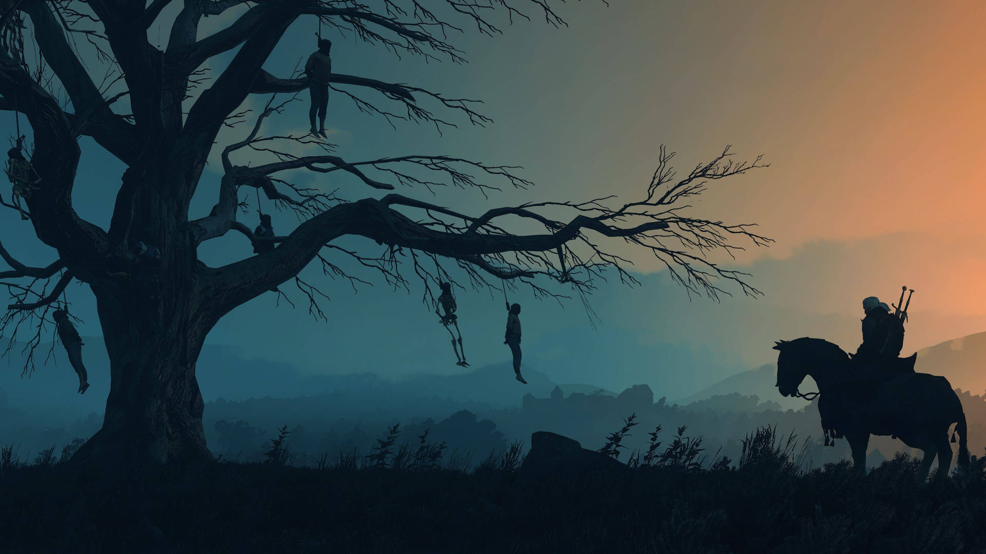 The Witcher Hanged Man's Tree Wallpaper
