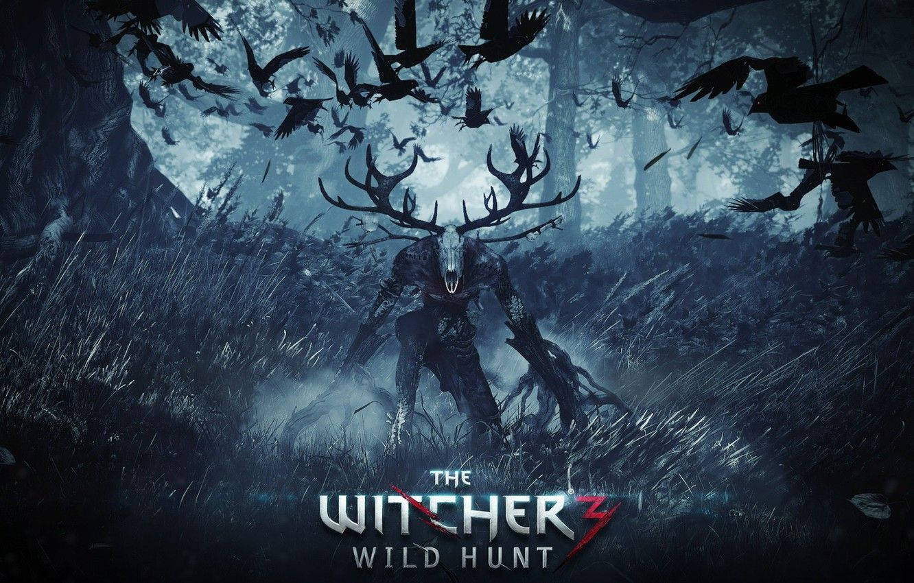 Become a Witcher and Conquer the Leshen Wallpaper