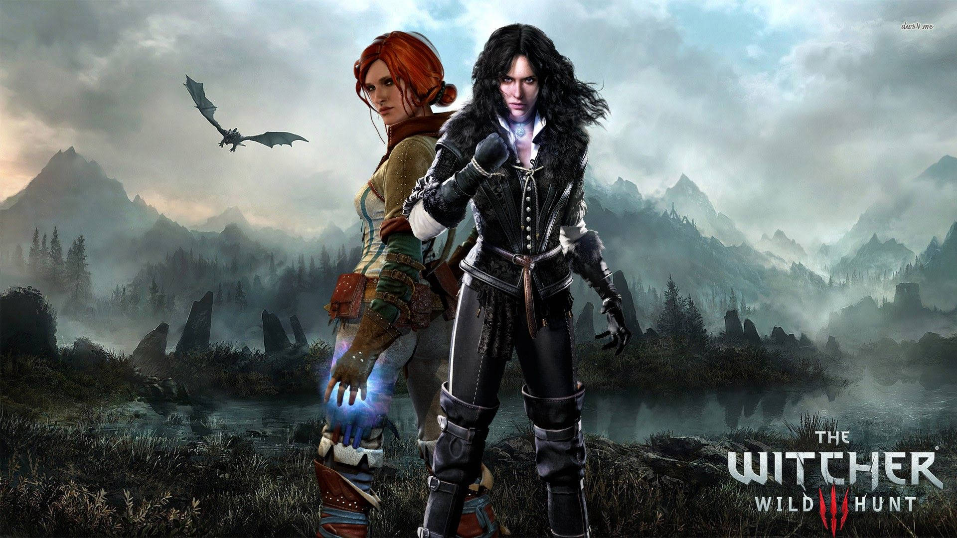 The Witcher Triss And Yennefer Poster