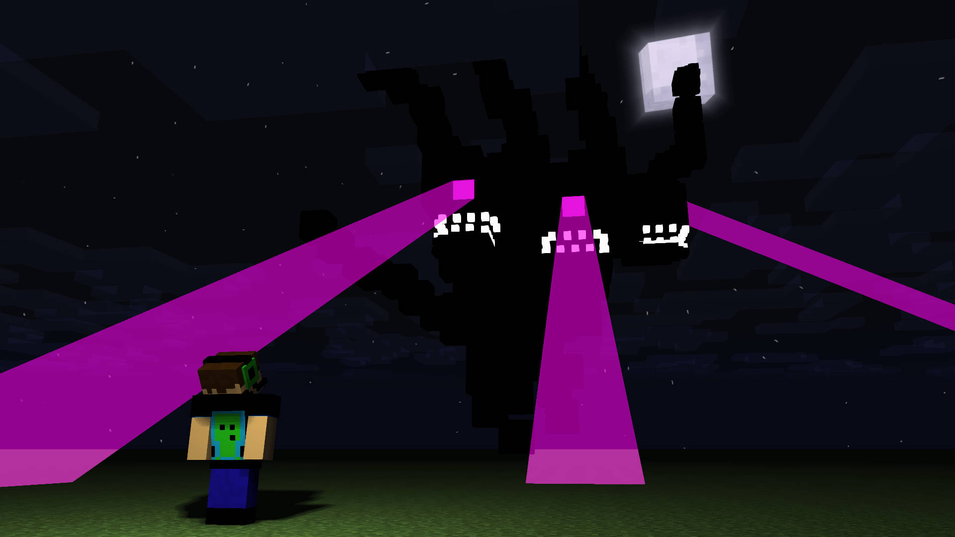 Wither Storm fra Minecraft Wallpaper