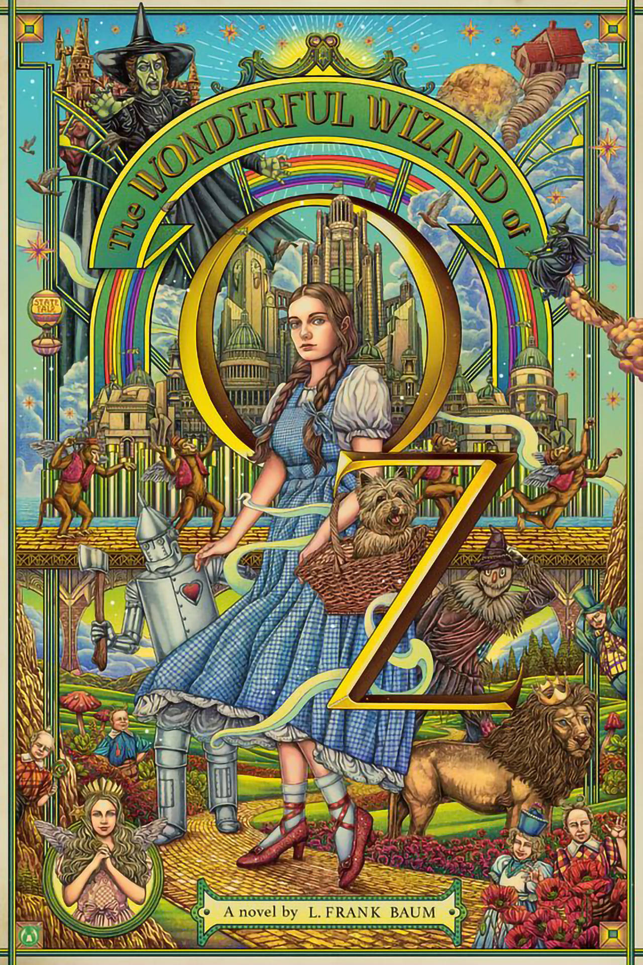 The Wizard Of Oz Fantasy Poster Background