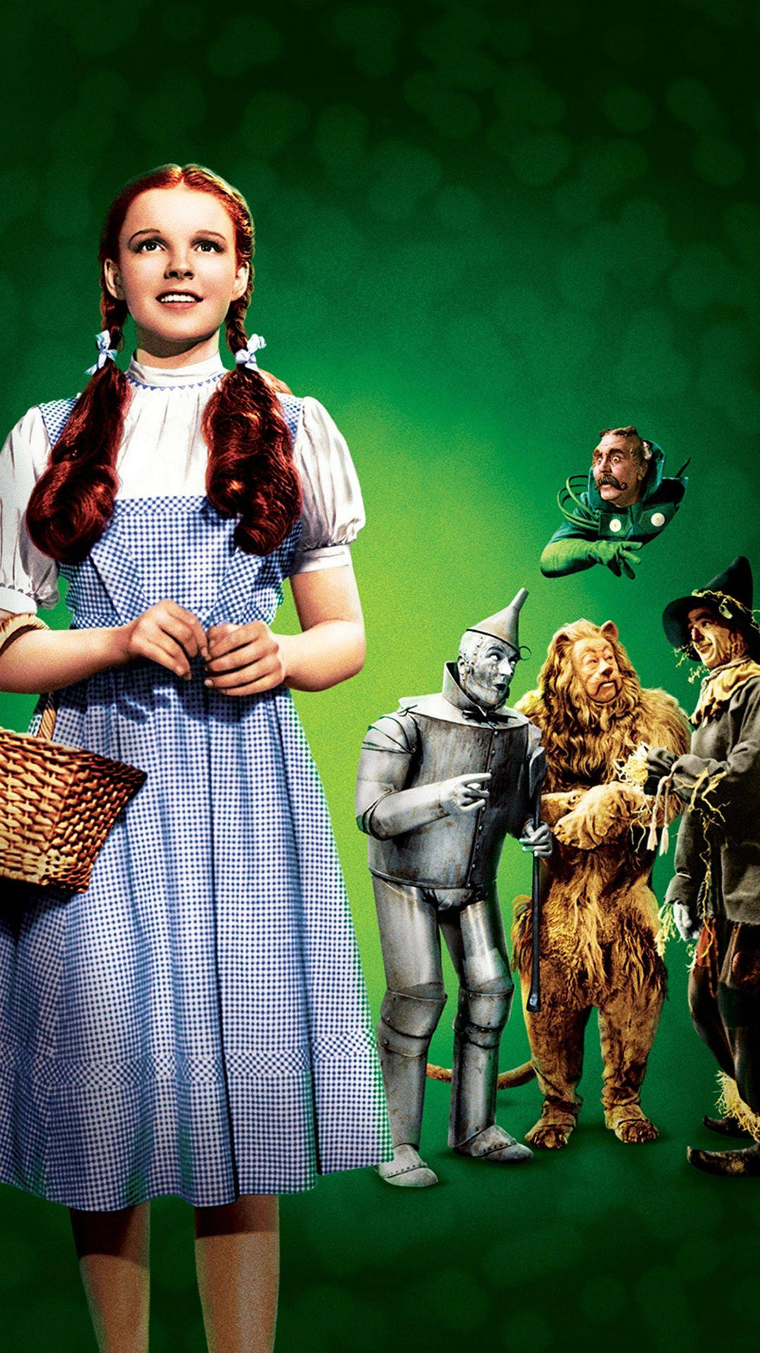 The Wizard Of Oz Green Background