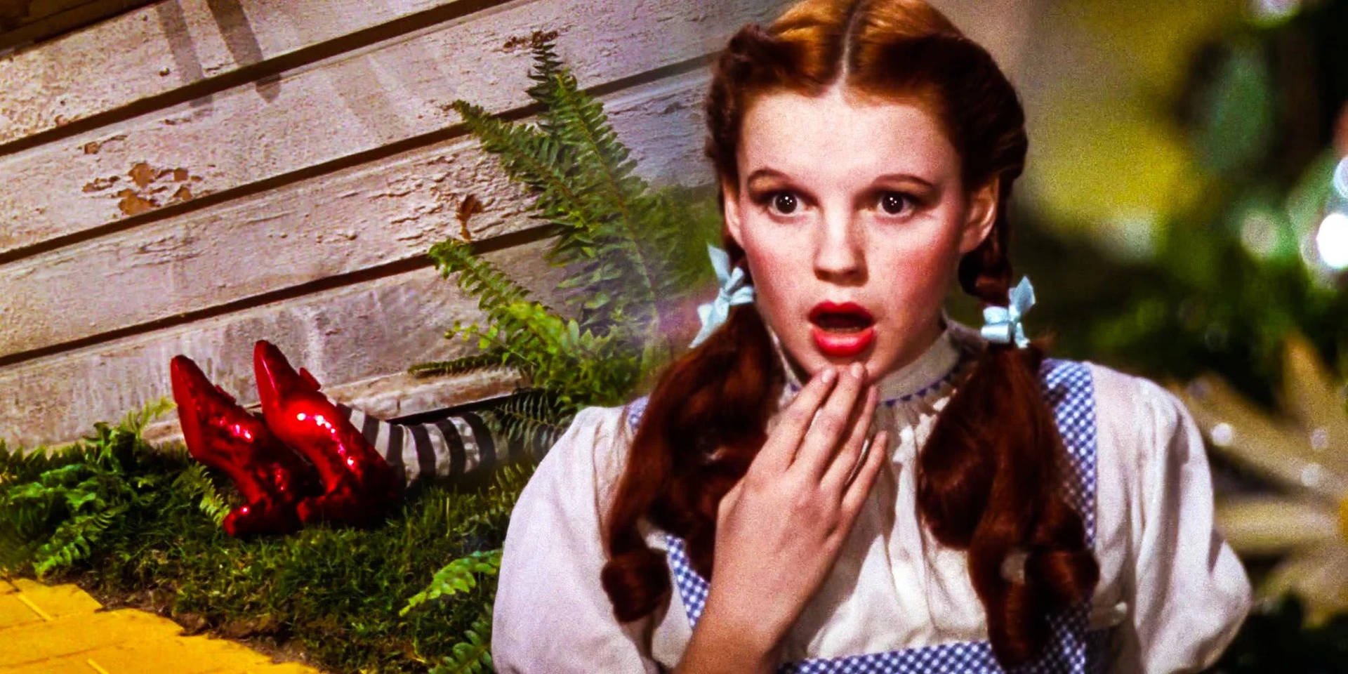 The Wizard Of Oz Shocked Dorothy Background