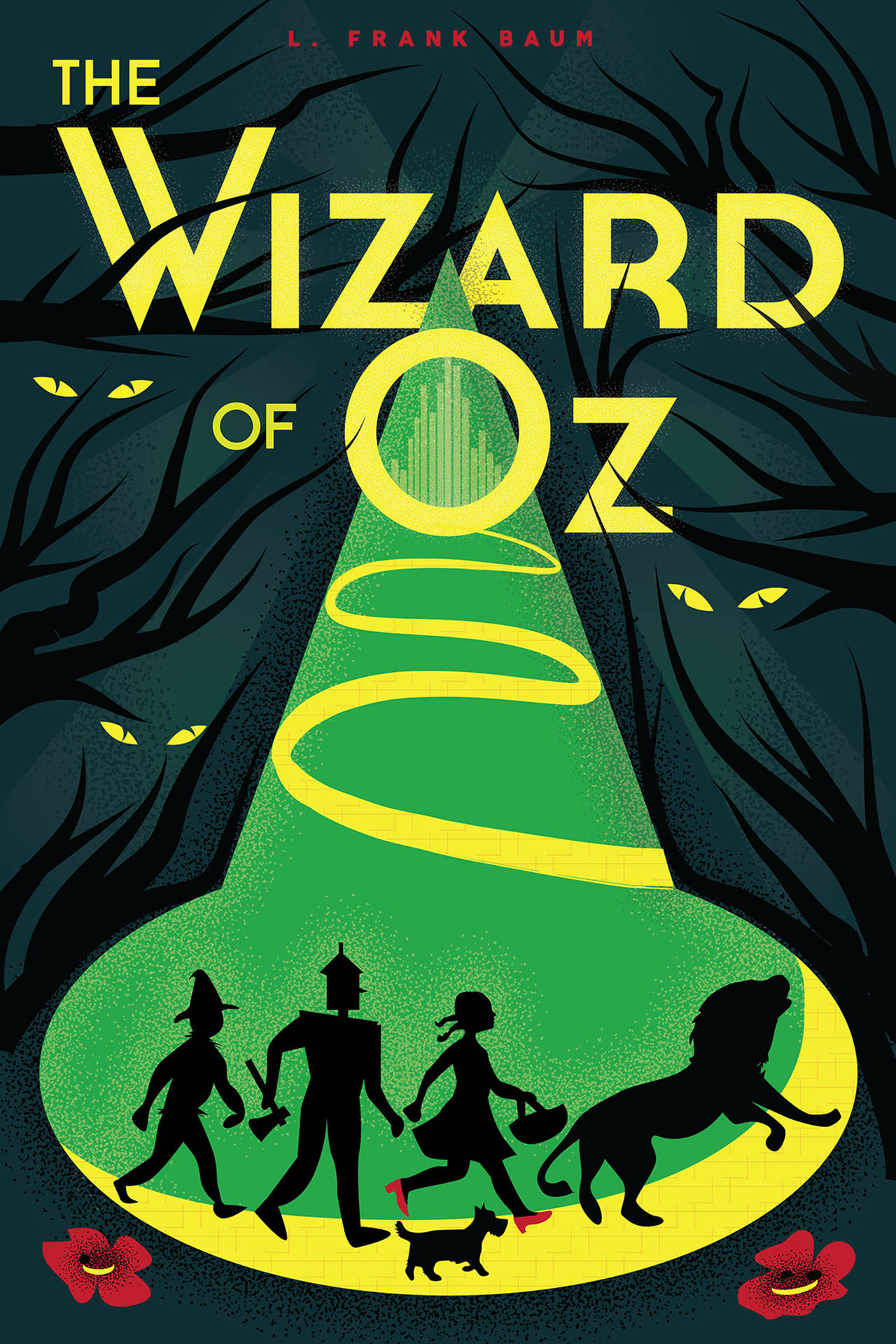 The Wizard Of Oz Silhouette Poster Wallpaper