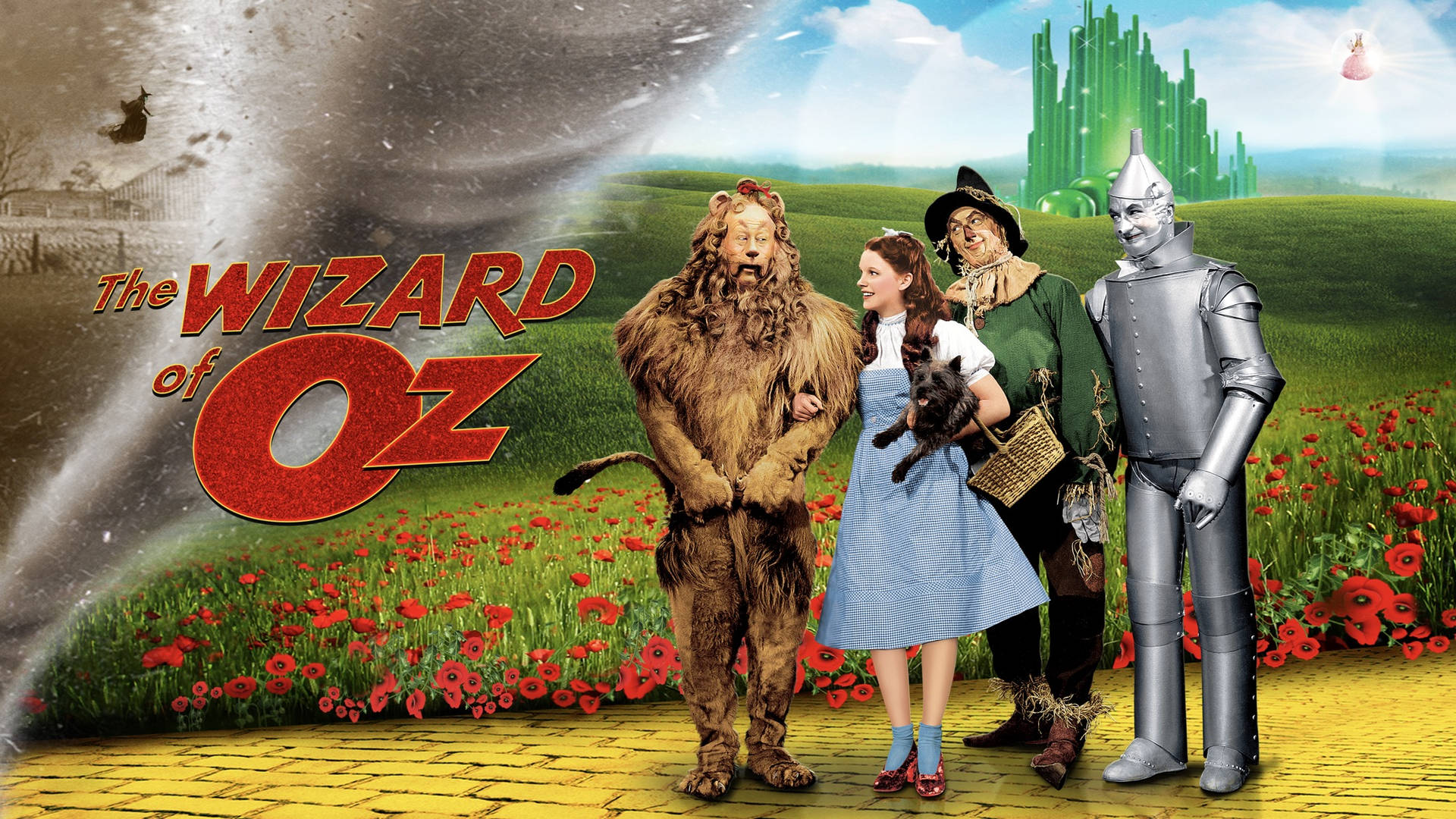 The Wizard Of Oz Tornado And Squad Wallpaper