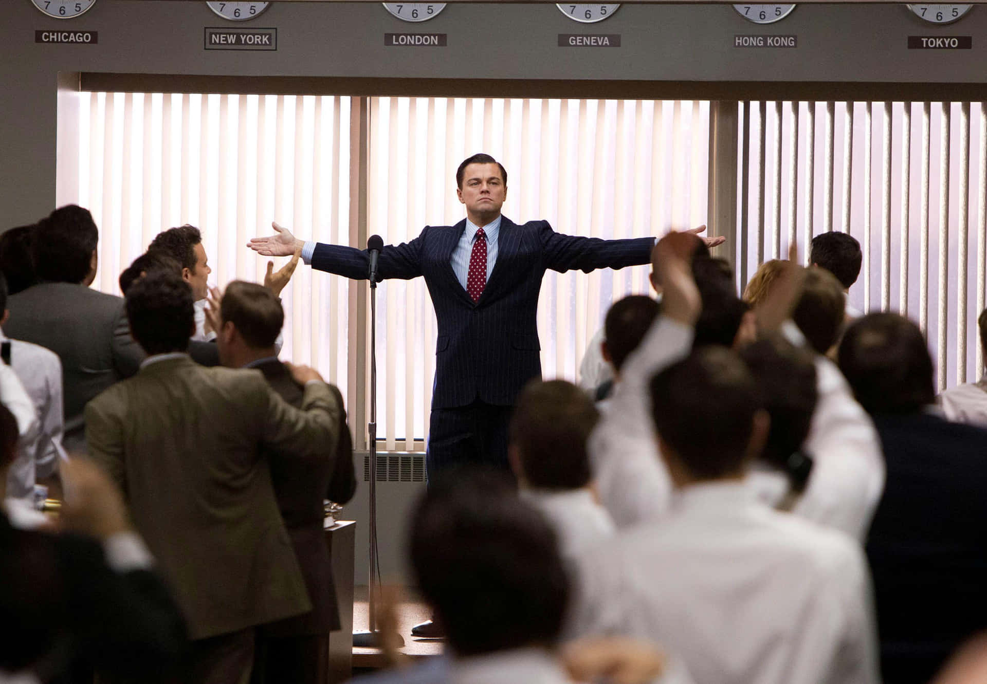 Follow The Wolf Of Wall Street For Financial Advice Wallpaper