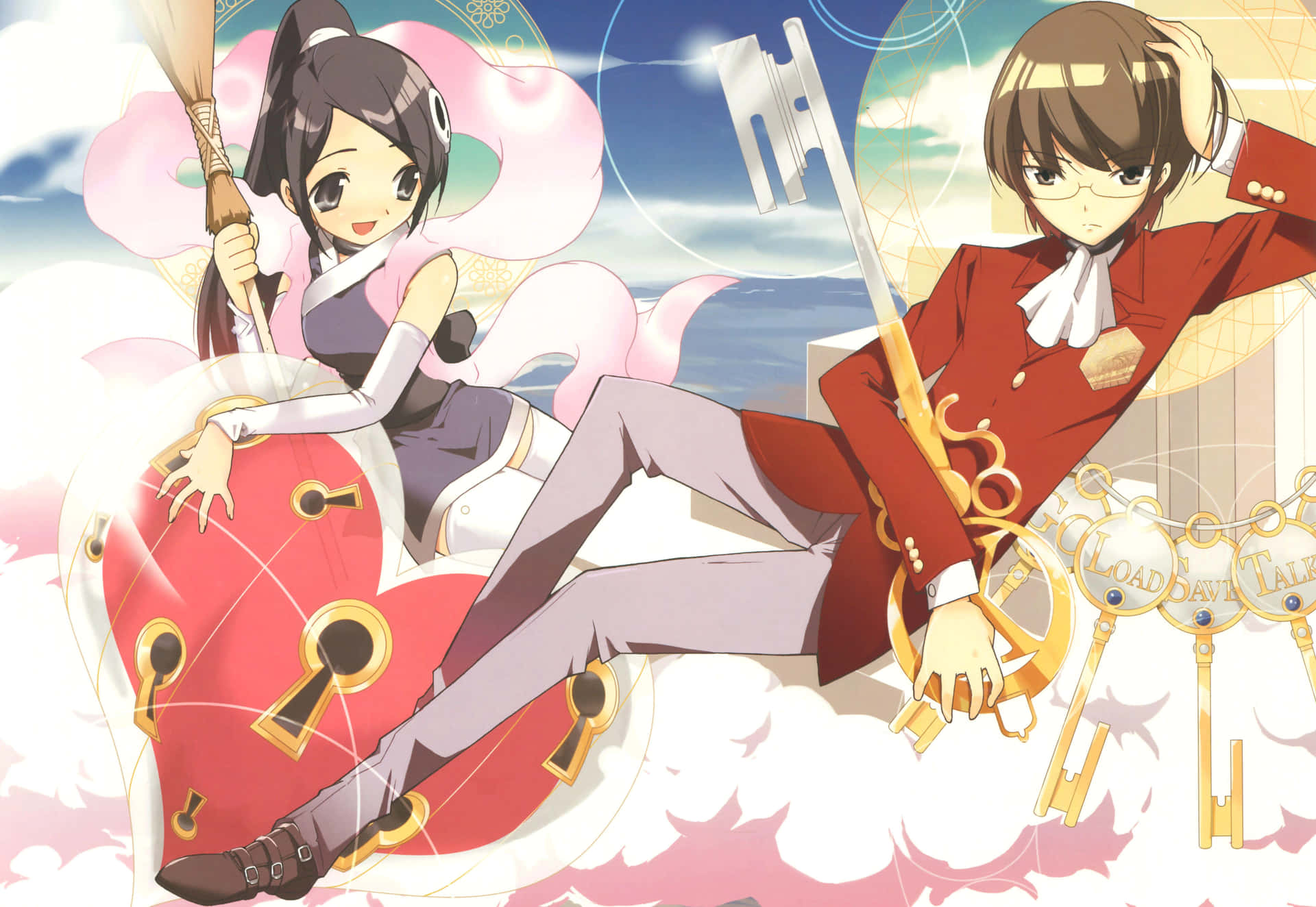 The World God Only Knows In Love Wallpaper