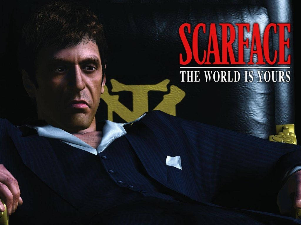 Scarface The World Is Yours - Pc Wallpaper