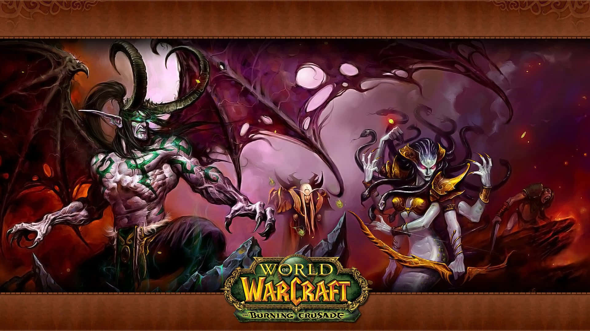 The World Of Warcraft: The Burning Crusade Expansion Pack: Dark Portal Wallpaper