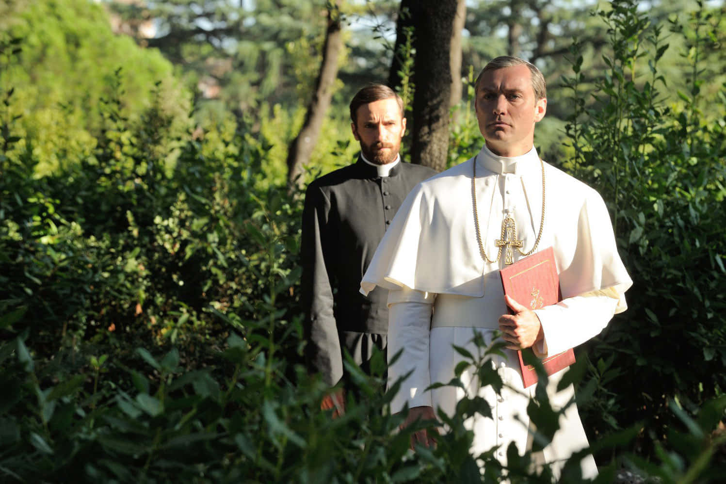 The Young Pope Tuinwandeling Achtergrond