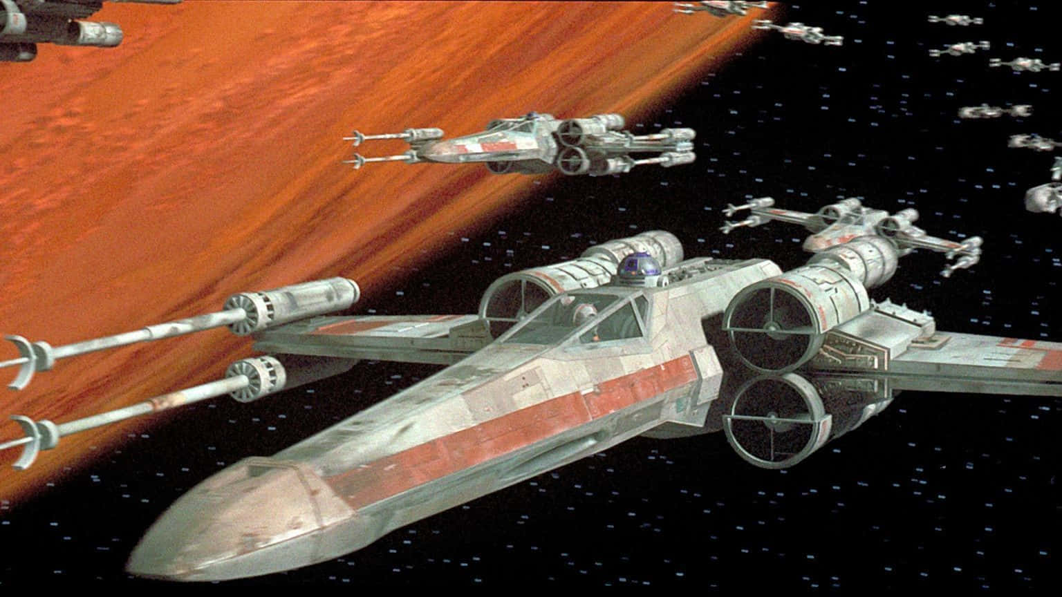 The Star Wars Z-95 Headhunter spacecraft flying into battle on a mission of galactic galactic dominance." Wallpaper