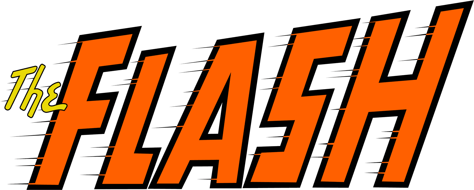 The_ Flash_ Logo_ Orange_and_ Yellow PNG