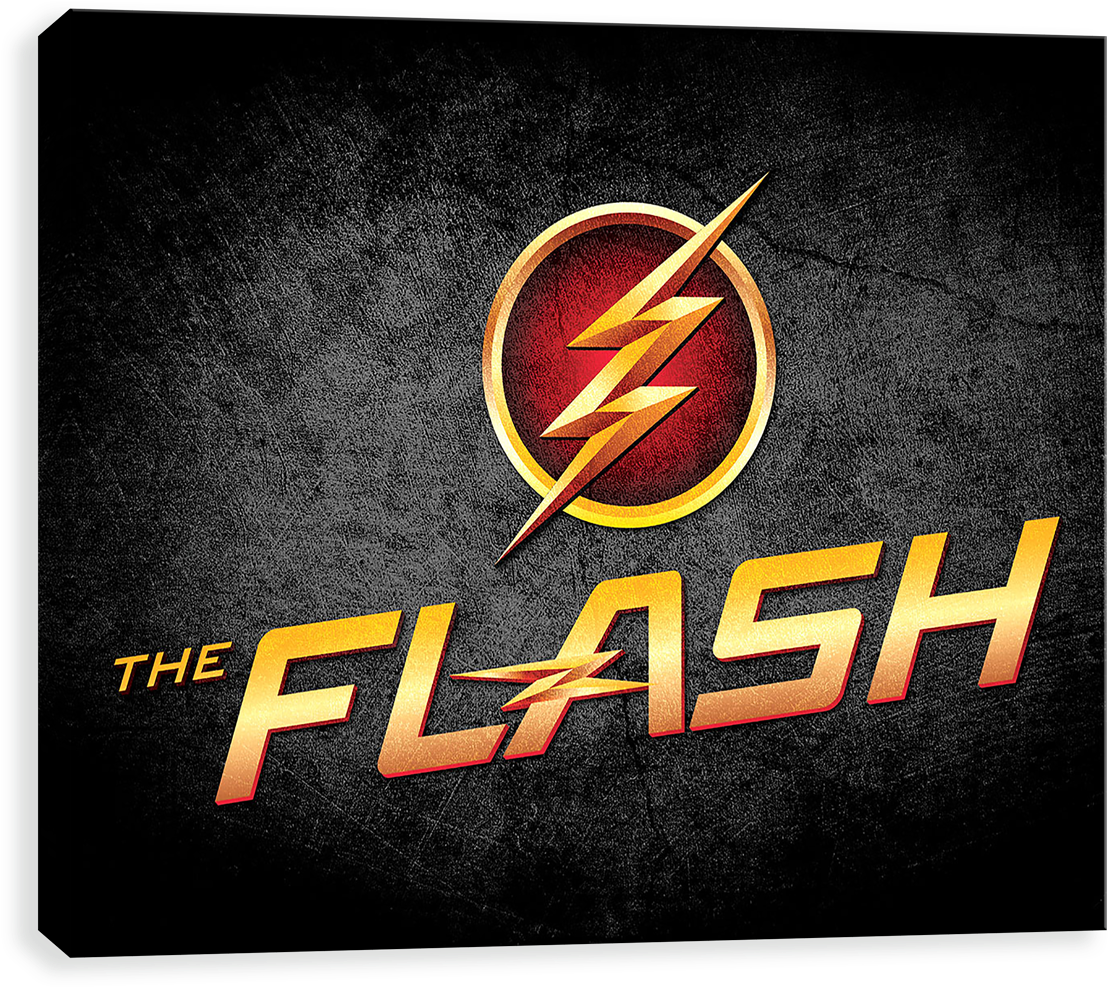 The_ Flash_ Symbol_and_ Title PNG