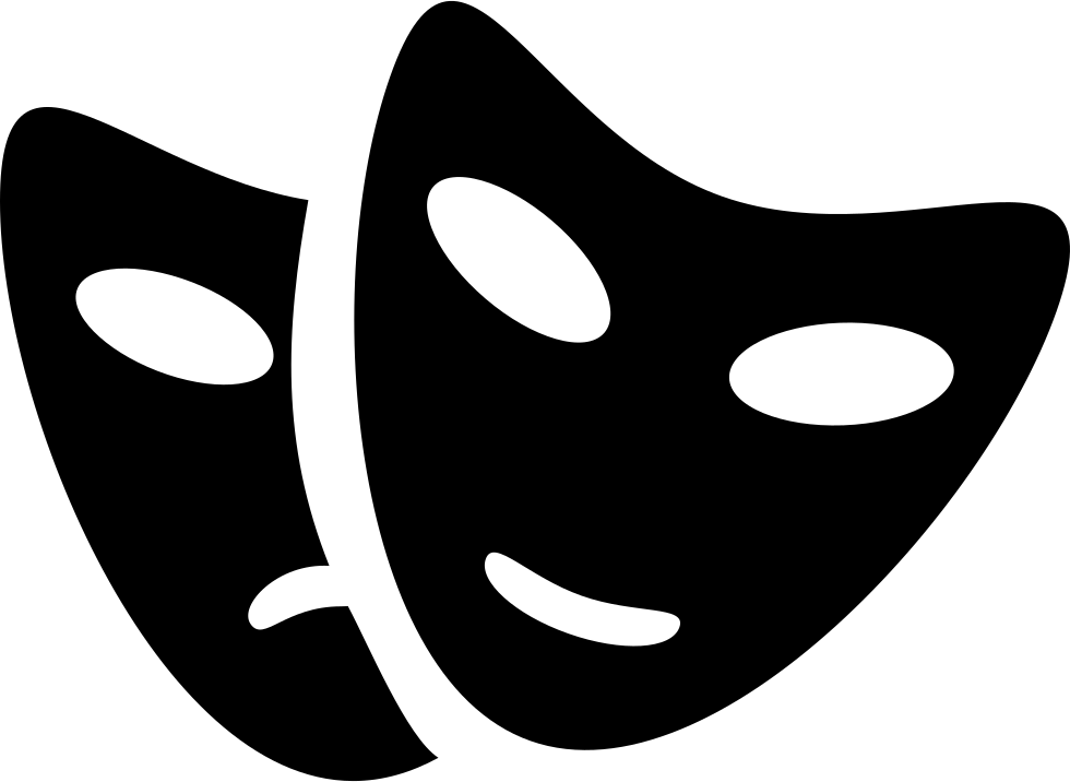 Theater_ Masks_ Comedy_and_ Tragedy PNG